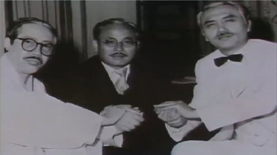 Rhee Syngman and Kim Gu