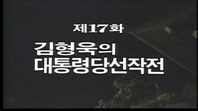 Kim Hyeong Wook's Presidential Election Operation